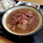 伊江牛 - ＊伊江牛 牛汁定食（¥800）