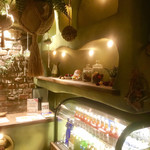 ティーハウス はっぱ - 1階のレジ