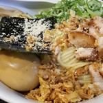 塩そば専門店 桑ばら - カレー油そば（某日の裏そば）