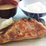 市場食堂 - 日替わりランチ(焼魚) 赤魚 680円