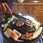 成吉思汗 大黒屋 - 190128月　北海道　成吉思汗大黒屋 5丁目支店　調理してくれます