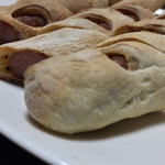 粉とクリーム - 先端に着目する。