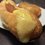 粉とクリーム - 先端に着目する。