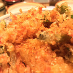 味奈登庵 - ええい面倒だ、かき揚げ天丼にもブチまけろ！  #BCMKR!