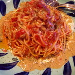 シュリンパー - ヤシガニ味噌入りパスタ