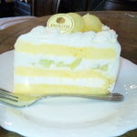 えの木てい - マスカットのショートケーキ