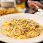 バーデンバーデン - シュペッツレ980円（ドイツのショートパスタ）カルボナーラ風