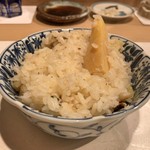 うを徳 - 銚子 のどぐろ + 鹿児島 筍 炊き込みご飯