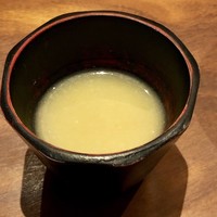 くずし鉄板 あばぐら 神田店 - すり流し
