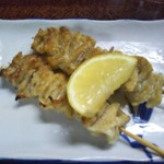 鶴亀 - 鳥皮２本 ２００円(税込)(2019年1月30日撮影)