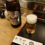 鮨処 なかね - 瓶ビールはドライ