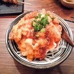 武蔵小山 神鶏 - チーズタッカルビポテサラ