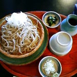 長橋石臼碾き手打そば - もり蕎麦