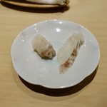 北の華 はやし - ［2018/12］酒肴① 函館産かんびらめ 塩