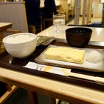 石臼挽蕎麦げん - ［2018/12］焼きたて玉子焼き定食(520円)