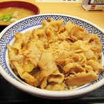 Yoshinoya - 豚丼・アタマの大盛り。450円