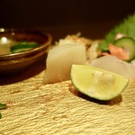瀬戸内鮮魚料理店 - ［2018/12］刺し盛り・貝柱
