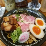 Abura Soba Semmon Ten Gachi - 特製油そば　1,000円