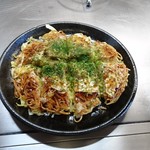 お好み焼きしん - 肉玉そば　餅入り
