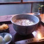 遊登里庵 - 釜揚げそば