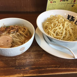 麺匠 大黒 - 新メニュー みそつけ麺 中盛り 2玉 太麺 850円^ ^