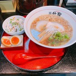 倉敷らーめん升家 新井薬師前店 - Aランチセット 880円？980円だったかな？