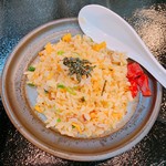 倉敷らーめん升家 新井薬師前店 - Aランチセットの半チャーハン