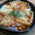 本格焼肉・韓国家庭料理 食辛房 - トッポッキのチーズ焼き