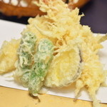 日本料理 魚つぐ - ならしの御膳 - 天ぷら