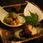 器も素敵なお通し♪