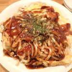 キッチンじゅん - 「野菜大盛お好み焼き（うどん入り）」（850円）