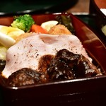 芳味亭 - 洋食弁当@2,700円：別角度で。