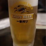 Izakaya Osanai - 生ビール(470円)