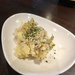 JapaneseBarKATSU - 名物 ポテトサラダ(鯖＆たくあん)