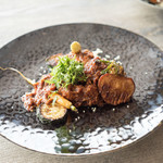 à nu retrouvez-vous - 今日は控えめに550HKD5皿のランチにしました