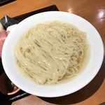 つけ麺 舞 - 昆布のだしスープ  麺は細め