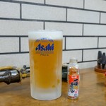 すき焼･鍋物 なべや - ☆生ビール（大）700円