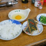 すき焼･鍋物 なべや - ☆雑炊セット 220円