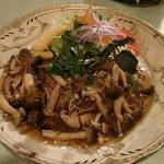 三澤亭 - 2018.12.5  【ハンバーグ和風ソース】 (ディナー)  1300円