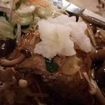 三澤亭 - 2018.12.5  ハンバーグ和風ソース☆