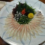 魚料理専門 魚魚一 - 「うなぎの刺身」