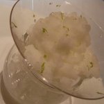 ラ・ベ - レモンのソルベとシャリトリューズのジュレ