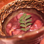 青庵 - 蛍烏賊の沖漬け