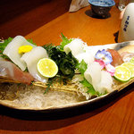 旬魚菜々 葵 - 剣先イカの姿造り