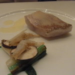 レストラン タテル ヨシノ - 甘鯛のヴァプール　クレーム　ド　シトロン