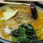 ラーメン びざん - チーズ担担麺