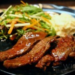 菊兆 - 和牛焼肉定食のお肉