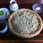 梅庵 - もりそば