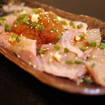 Kyuuroku - 2011/10 金目鯛おろし定食の金目鯛のおろし添え