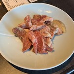 焼肉大臣苑 - お肉。カルビ。やや脂多め。